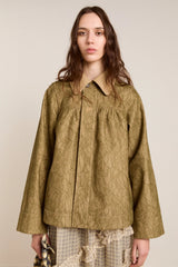Mini Mercedes Reversible Coat - Lace Stone