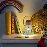 Moulin Roty Les Schmouks Story-telling bedside Night lantern projector in illustrated gift box