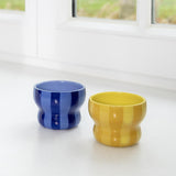 Mug circus small blue set of 2
