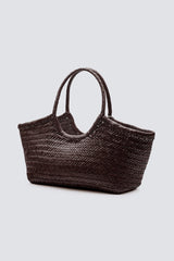 NANTUCKET BASKET BIG - Dark brown
