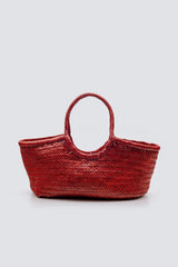 NANTUCKET BASKET BIG - Poppy Red