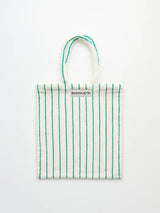 NARAM TOTEBAG pure white & grass