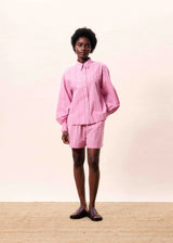 NAZARE SHIRT LS - VIOLINE