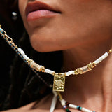 NECKLACES_CHAMANE - BLANC