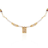 NECKLACES_CHAMANE - BLANC