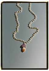 NECKLACE FUNGHI LILA NUEVO