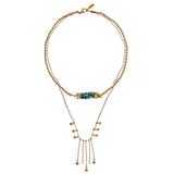 NECKLACE THIADEE - VERT