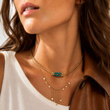 NECKLACE THIADEE - VERT