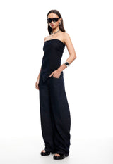 NEW YORK BANDANA TOP - INDIGO