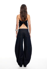 NEW YORK BANDANA TOP - INDIGO