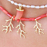 Necklaces Ecume - Coral