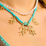 Necklaces Ecume - Turquoise