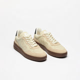 O.T. LEATHER V-90 ZZ PIERRE-ALMOND-BLACK
