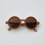 KIDS Round Sunglasses - Chocolate