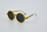 KIDS  Round Sunglasses - Vacation Yellow