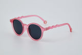 JUNIOR+ Oval Sunglasses - Rock Rose