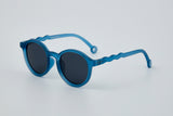 JUNIOR+ Oval Sunglasses - Navy Blue