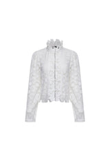 OVERTIME BLOUSE - PORCELAIN