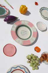 Open for dodgy business Dinner Plate