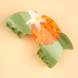 Orange Blossom Hair Claw