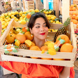 Orange Blossom Hair Claw