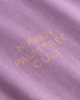 PALM TREE CULT TEE - Grape