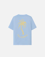 PALM TREE CULT TEE - Light Blue