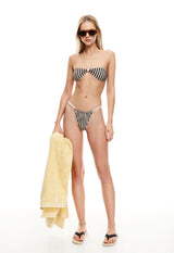 PARADISO BOTTOM - BEIGE STRIPE