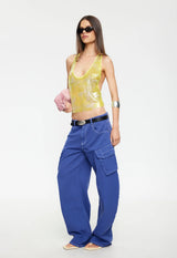 PENTHOUSE JEAN - COBALT