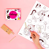 POCKET COLORING - UNICORN