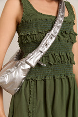 PUFFY SAZ BAG - SILVER