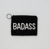 PURSE BAD ASS - BLACK/WHITE