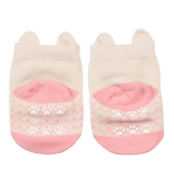 Pair of baby socks - Pink owl