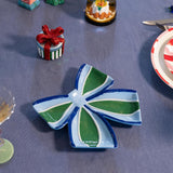Plate ribbon blue