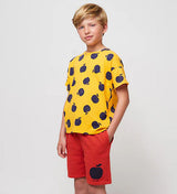 Poma red bermuda shorts