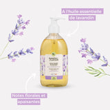 Provencal Lavandin, Marseille liquid soap, in a pump bottle