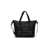 Rains Puffer Mix Tote Bag Mini W3 Black