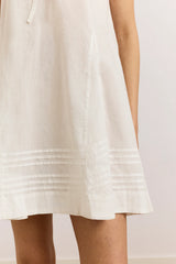 RAVEN MINI NIGHT DRESS - WHITE
