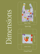 Ice Arty Cats Reusable Bag