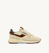 REELWIND LOW SNEAKERS IN BROWN AND NUT NYLON AND SUEDE (WOMAN)