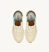 REELWIND LOW SNEAKERS IN BROWN AND NUT NYLON AND SUEDE (WOMAN)