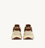 REELWIND LOW SNEAKERS IN BROWN AND NUT NYLON AND SUEDE (WOMAN)
