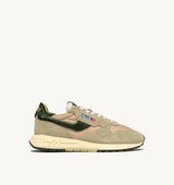 REELWIND LOW SNEAKERS IN NYLON AND SUEDE COLOR SPONGE AND GREEN (MAN)