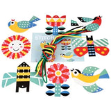 Cardboard learn to stitch activity