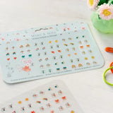 Stick on earrings (30 pairs) - Mouse Ballet