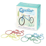 Paper clips (box of 20) - Cyclist