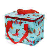 Insulated lunch bag - Sunny Sausage Dog