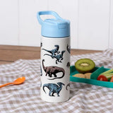 Stainless steel bottle with push button lid 500ml