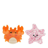 Mini hair claw clips (set of 2) - Sea creatures