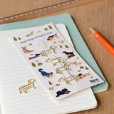 Dog shaped paper clips (set of 5) - Dog Park